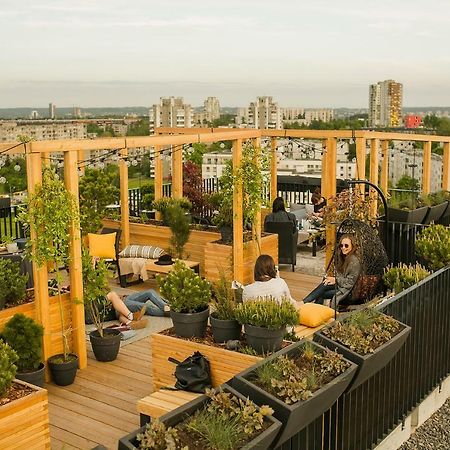 Apartments Vilnius 1 Near Center With A Roof Terrace And Parking Ngoại thất bức ảnh