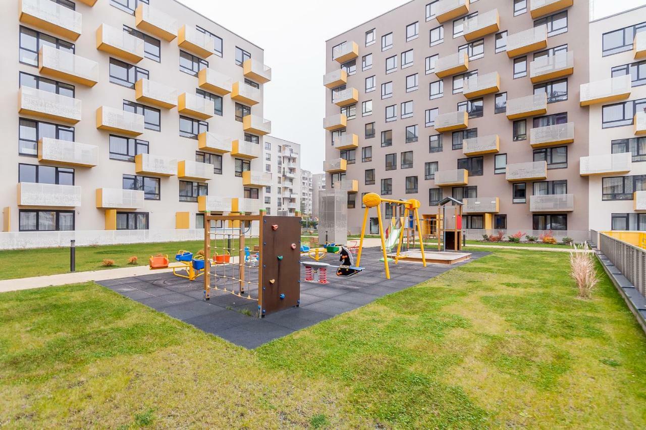 Apartments Vilnius 1 Near Center With A Roof Terrace And Parking Ngoại thất bức ảnh