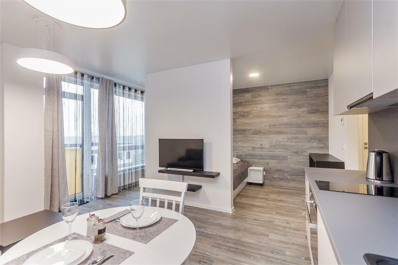 Apartments Vilnius 1 Near Center With A Roof Terrace And Parking Ngoại thất bức ảnh