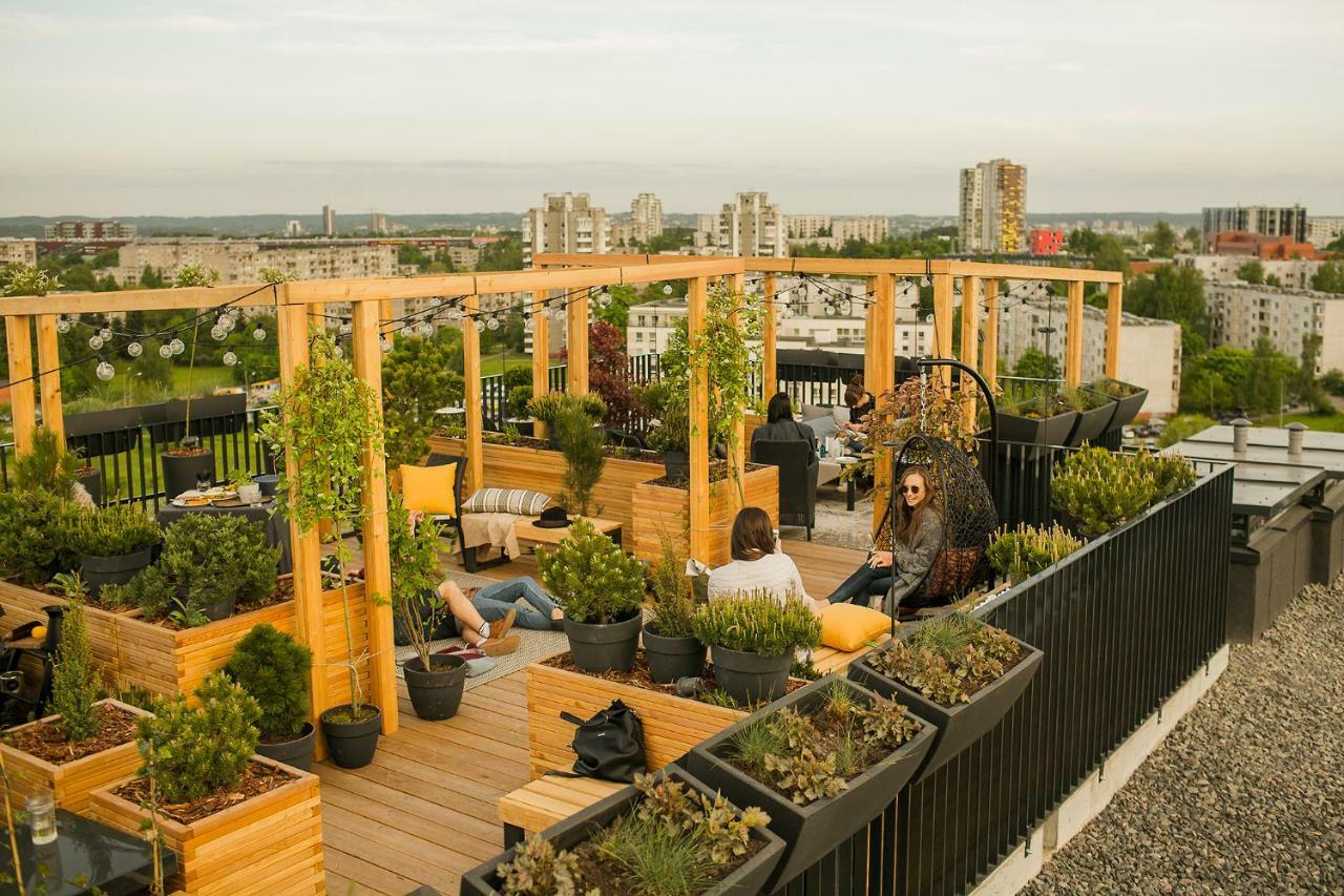 Apartments Vilnius 1 Near Center With A Roof Terrace And Parking Ngoại thất bức ảnh