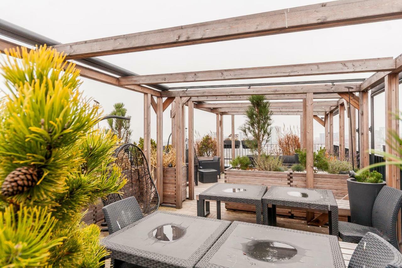Apartments Vilnius 1 Near Center With A Roof Terrace And Parking Ngoại thất bức ảnh