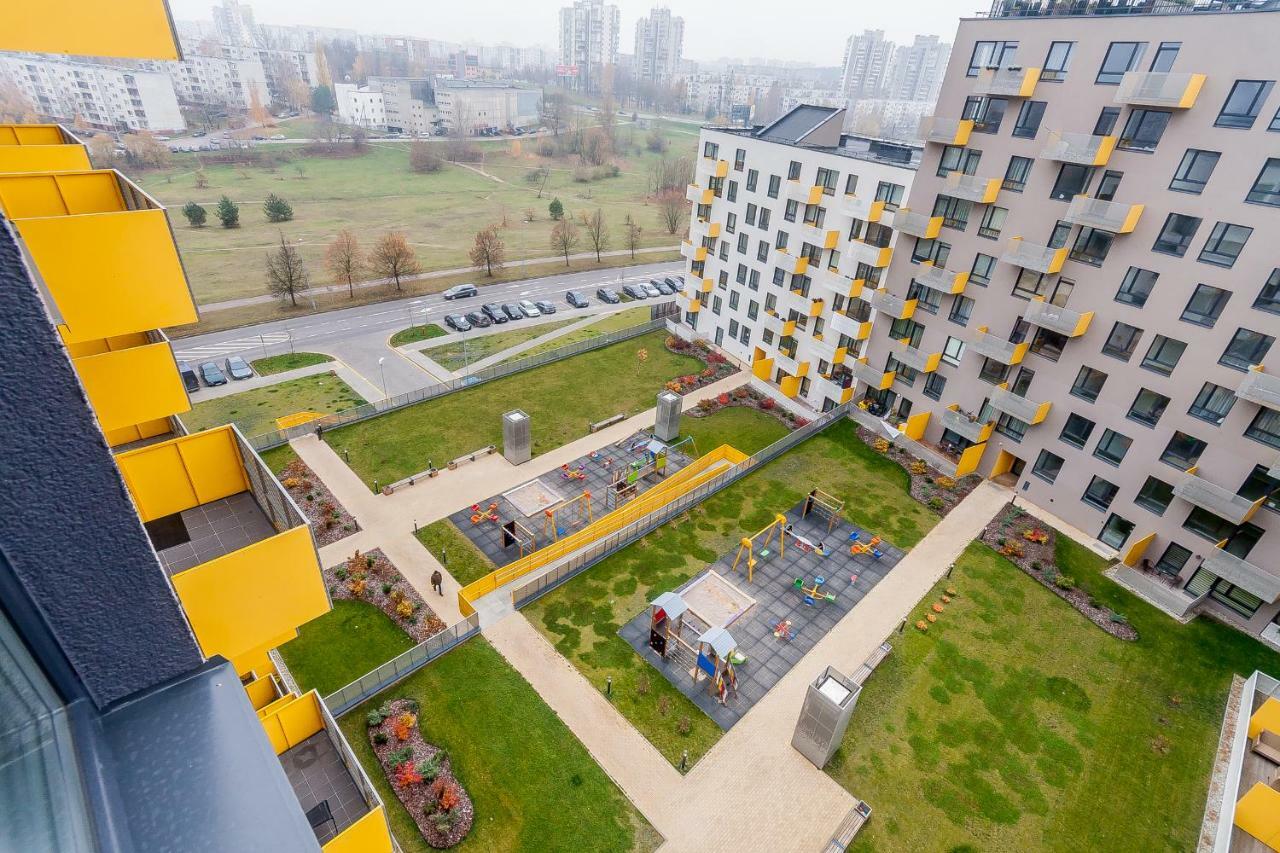 Apartments Vilnius 1 Near Center With A Roof Terrace And Parking Ngoại thất bức ảnh